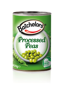 Batchelors is the number one brand in Ireland’s canned peas and pulses market